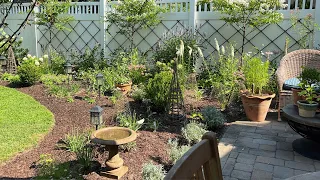 New Patio Garden is Finally Finished! Summer Garden Tour