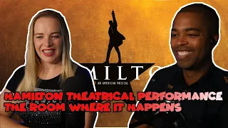 Couple React Hamilton theatrical performance - The Room Where It Happens - REACTION 🎵