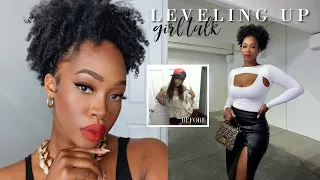 How to LEVEL UP | Girl Talk GRWM + Natural Makeup Tutorial