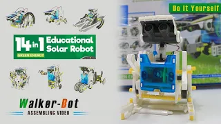 14-in-1 Educational Solar Robot Kit | Walker-Bot Assembling | DIY | Green Energy | Science Series