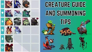 Creature Guide and Summoning Tips for GIGANTIC: RAMPAGE EDITION - What are Creatures?