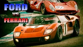 ФОРД против ФЕРРАРИ - Реальная История FORD GT40 на Ле Мане 24