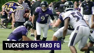 Justin Tucker Bombs 69-Yard Field Goal | Top Play | Baltimore Ravens