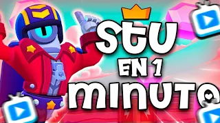 💥 STU en 1 MINUTO 💥 NUEVO BRAWLER 💥 BRAWL STARS 💥