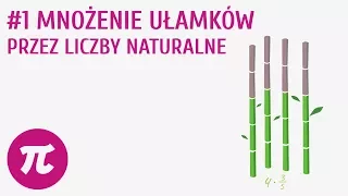 Mnożenie ułamków przez liczby naturalne #1 [ Działania na ułamkach zwykłych - mnożenie i dzielenie ]