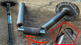 Amazing Repairing of A Broken Rear Axle (Like a Sword) With Unique Skills