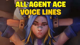 ALL VALORANT AGENT ACE VOICELINES (Brimstone - Neon)