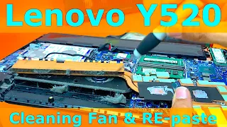 Lenovo Legion Y520 | Cleaning fan & Re-paste of Thermal