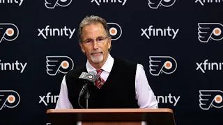 12/7 PHI vs WSH Postgame: John Tortorella