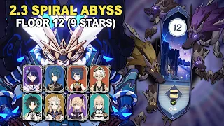 Spiral Abyss 2.3 (Floor 12) - Raiden National Team C0 & Xiao C0 | Genshin Impact