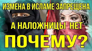 Измена в ИСЛАМЕ запрещена а наложницы нет - ПОЧЕМУ?