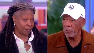 The View' Gets Slammed After Whoopi Goldberg Abruptly Ends Morgan Freeman Interview.