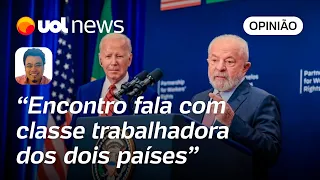 Lula e Biden defendem sindicato forte e lembram que aumento não cai do céu | Leonardo Sakamoto