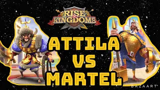 ATTiLA VS MARTEL TESTLERİ - RiSE OF KİNGDOMS