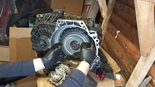 Gearbox teardown/ full dismantling of transmission DSG DQ250/02E, VW Audi Skoda Seat