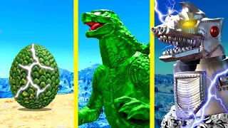 UPGRADING GODZILLA Into A GOD In GTA 5 Mods ... (Secret Powers!)