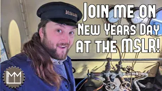 Come see the Smallest Working Standard Gauge Steam Engine in the UK on New Years Day with Lawrie!