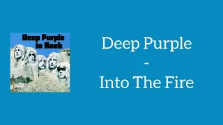 Deep Purple - Into The Fire (Lyrics)