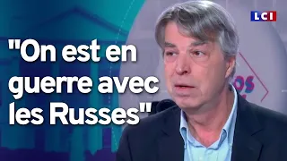 "On est en guerre avec les Russes même si on ne le dit pas" François Malye, grand reporter