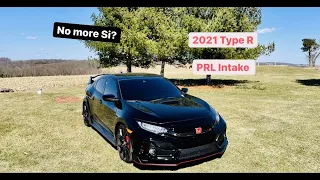 MY NEW 2021 CIVIC TYPE R | PRL Intake Install !