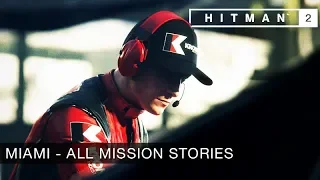 HITMAN 2 Miami Level All Mission Story Assassinations Walkthrough (The Finish Line) Xbox One X