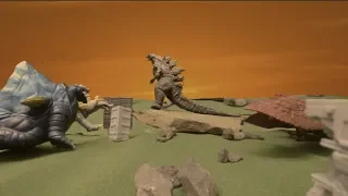 Godzilla King of the Monsters ending recreation