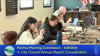 PPC 4/29/24 - Pacifica Planning Commission Meeting - April 29, 2024