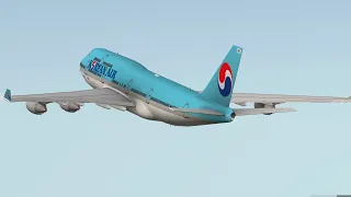 RFS RKPK (Gimhae) to RKSI (Incheon) Korean Air 747-400