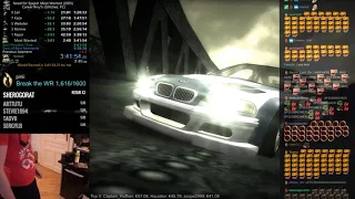 The 5 Minutes that made a World Record + Twitch Chat [NFS MW]