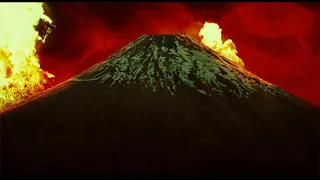 Akira Kurosawa´s Dreams. Mount Fuji in Red.