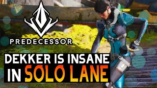 THE NEW QUEEN OF SOLO LANE - Predecessor Solo Gameplay