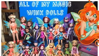 All of my Winx Club Charmix/Magic Winx dolls (doll collection/review)