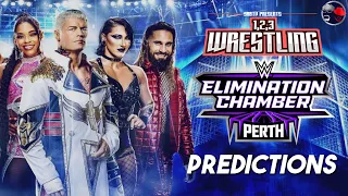 1, 2, 3 Wrestling | WWE Elimination Chamber 2024 Predictions