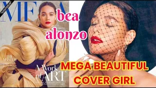 THE GORGEOUS COVER GIRL!!!BEA ALONZO Behind the Scene Photoshoot for MEGA MAGAZINE COVER 2023