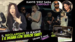 IL BIPOLARISMO DI KANYE WEST e IL DRAMA CON TAYLOR || capitolo 1