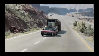 Duel Truck - BeamNG Drive - Angry (Road Rage)