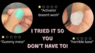 I tried this at home dip powder kit so you don’t have to! (It’s BAD)