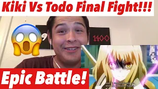 Rakudai Kishi no Calvary-Kiki vs Todo-Final Fight!!!(Reaction!)