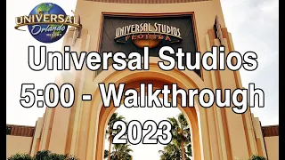 Universal Studios - 5:00 Walkthrough