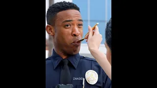 Angela has a plan for the Dine and Dasher. #therookie #bestscenes #angelalopez #jacksonwest #tvshow