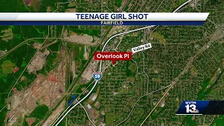 Teenage girl shot, killed while at Fairfield intersection identified