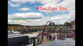 Traktorių šventė 2018 MANITOU šou |  Tractor festival 2018 Lithuania ᴴᴰ