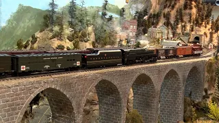 A Visit to Phil Klopp's O Gauge Layout - Lionel Trains in Action!