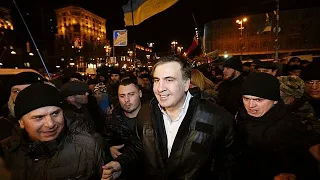 Ukraine judge frees opposition leader Mikheil Saakashvili