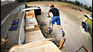 SKATEPARK MEGA RAMP IN CANADA!