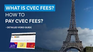 What is CVEC FEES? How to Pay CVEC FEES? - Detailed Video Guide