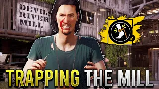 Placing Traps Around Grandpa on the New Map "The Mill" Is CHAOS - The Texas Chainsaw Massacre