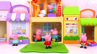 Peppa Pig Jouets Ville Marché Commerces et Shopping