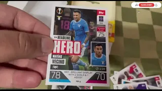 TOPPS MATCH ATTAX EXTRA 2023 PRESENT PRO BOOSTER TIN UNBOXING 🔥🔥🔥🔥| MATCHATTAX EXTRA | UCL | UEL