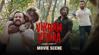 That Moment When Vedha Says : Mauka Bhi Hai Aur Mausam Bhi Hai | Vikram Vedha | Movie Scene